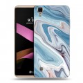 Дизайнерский пластиковый чехол для LG X Style Керамика