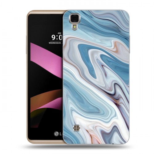 Дизайнерский пластиковый чехол для LG X Style Керамика