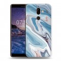 Дизайнерский пластиковый чехол для Nokia 7 Plus Керамика