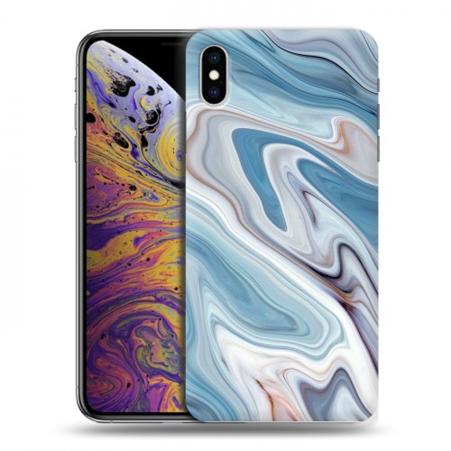 Дизайнерский силиконовый чехол для Iphone Xs Max Керамика