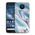 Дизайнерский силиконовый чехол для Nokia 8.3 Керамика