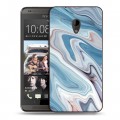 Дизайнерский пластиковый чехол для HTC Desire 700 Керамика