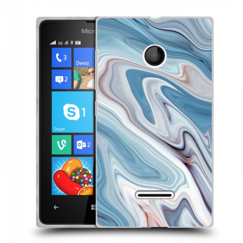 Дизайнерский пластиковый чехол для Microsoft Lumia 435 Керамика