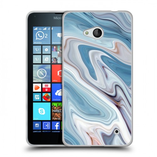 Дизайнерский пластиковый чехол для Microsoft Lumia 640 Керамика