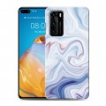 Дизайнерский пластиковый чехол для Huawei P40 Керамика