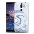 Дизайнерский пластиковый чехол для Nokia 7 Plus Керамика