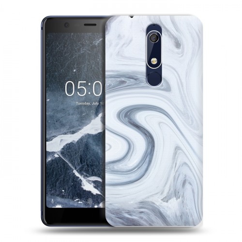 Дизайнерский пластиковый чехол для Nokia 5.1 Керамика