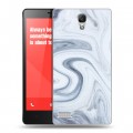 Дизайнерский силиконовый чехол для Xiaomi RedMi Note Керамика