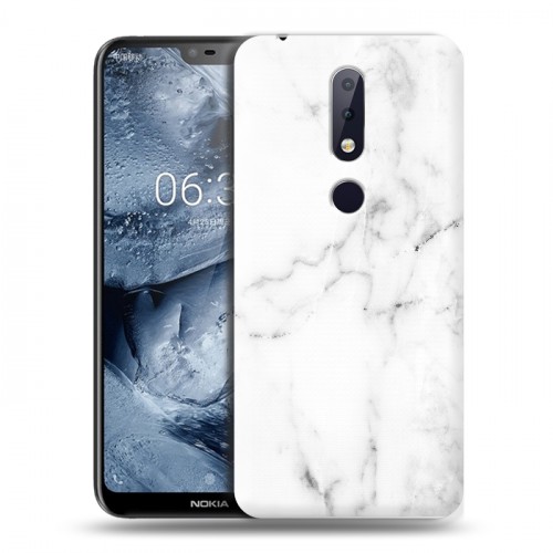 Дизайнерский пластиковый чехол для Nokia 6.1 Plus Керамика