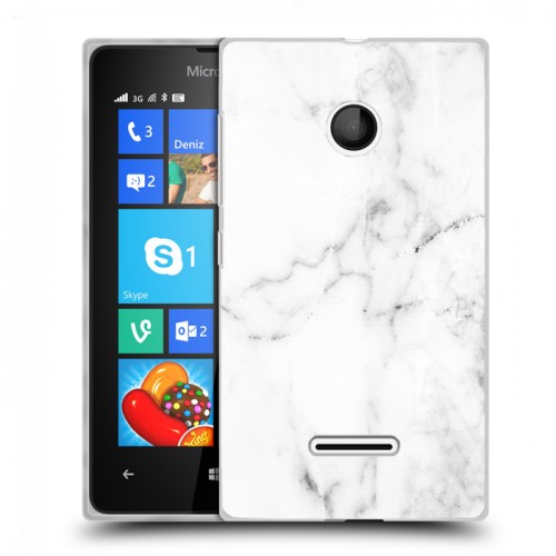 Дизайнерский пластиковый чехол для Microsoft Lumia 435 Керамика