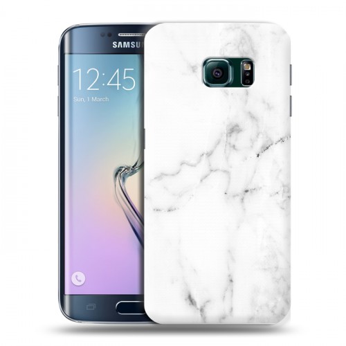 Дизайнерский пластиковый чехол для Samsung Galaxy S6 Edge Керамика