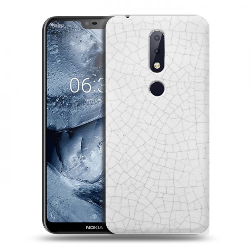 Дизайнерский силиконовый чехол для Nokia 6.1 Plus Керамика