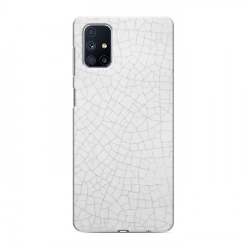 Дизайнерский силиконовый с усиленными углами чехол для Samsung Galaxy M51 Керамика