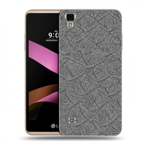 Дизайнерский пластиковый чехол для LG X Style Керамика