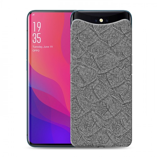 Дизайнерский силиконовый чехол для OPPO Find X Керамика