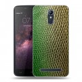 Дизайнерский силиконовый чехол для Homtom HT17 Кожа змей