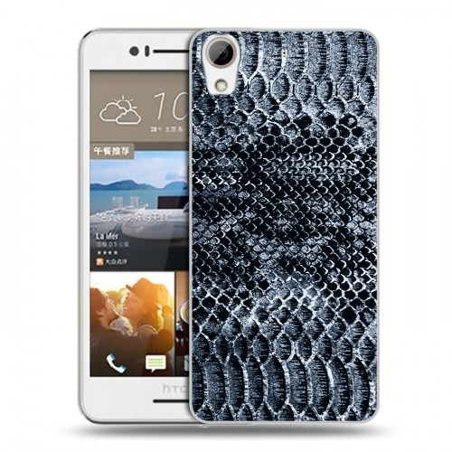 Дизайнерский пластиковый чехол для HTC Desire 728 Кожа змей