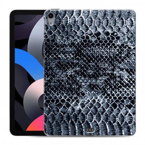 Дизайнерский силиконовый чехол для Ipad Air (2020) Кожа змей
