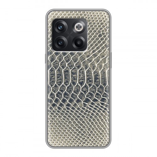 Дизайнерский пластиковый чехол для OnePlus 10T Кожа змей