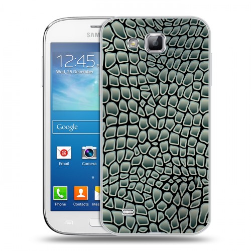 Дизайнерский пластиковый чехол для Samsung Galaxy Premier Кожа змей