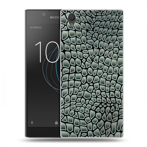 Дизайнерский пластиковый чехол для Sony Xperia L1 Кожа змей