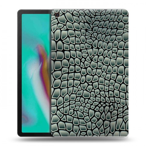 Дизайнерский силиконовый чехол для Samsung Galaxy Tab A 10.1 (2019) Кожа змей