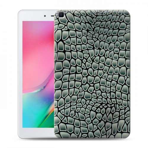 Дизайнерский силиконовый чехол для Samsung Galaxy Tab A 8.0 (2019) Кожа змей