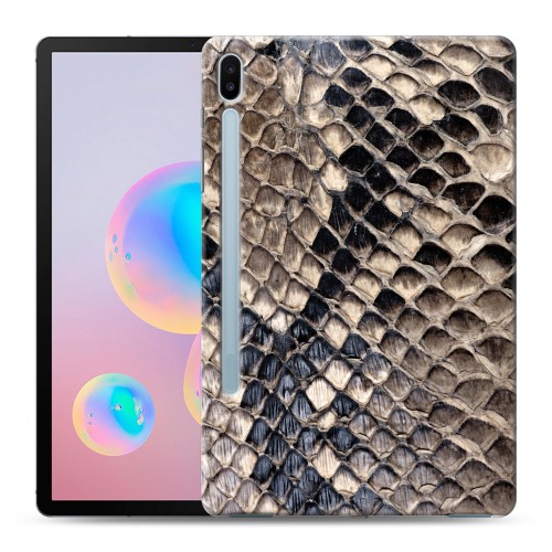 Дизайнерский силиконовый чехол для Samsung Galaxy Tab S6 Кожа змей