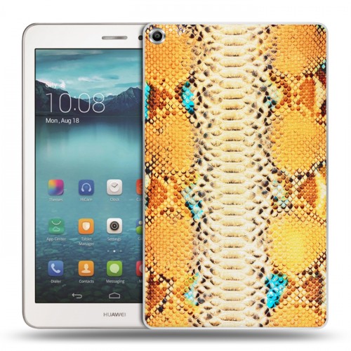 Дизайнерский силиконовый чехол для Huawei MediaPad T1 8.0 Кожа змей