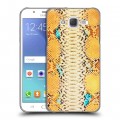 Дизайнерский пластиковый чехол для Samsung Galaxy J5 Кожа змей