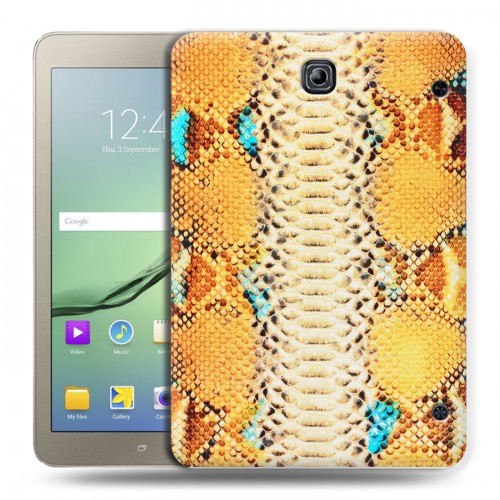 Дизайнерский силиконовый чехол для Samsung Galaxy Tab S2 8.0 Кожа змей