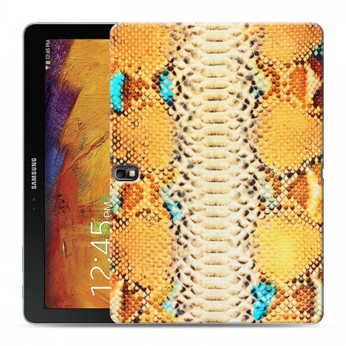 Дизайнерский силиконовый чехол для Samsung Galaxy Note 10.1 2014 editon Кожа змей
