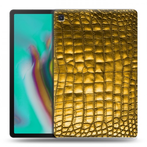 Дизайнерский силиконовый чехол для Samsung Galaxy Tab S5e Кожа змей