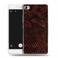 Дизайнерский пластиковый чехол для Lenovo S90 Змеиная кожа