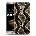 Дизайнерский пластиковый чехол для Asus ZenFone 3 Кожа змей