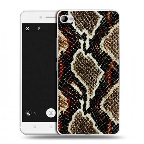 Дизайнерский пластиковый чехол для Lenovo S90 Кожа змей