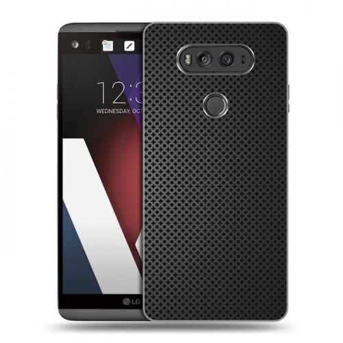 Дизайнерский пластиковый чехол для LG V20 Металл