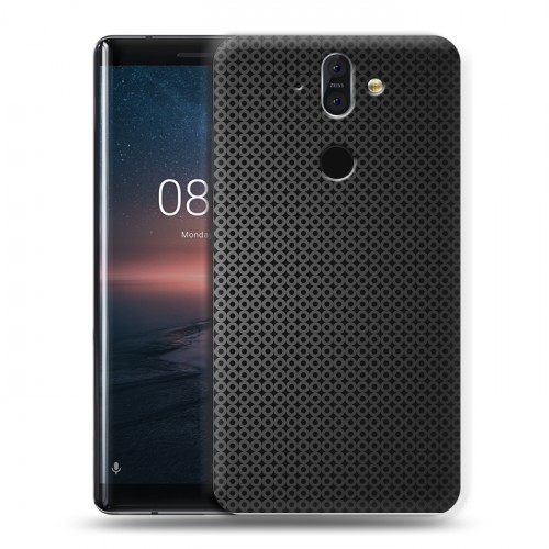 Дизайнерский силиконовый чехол для Nokia 8 Sirocco Металл