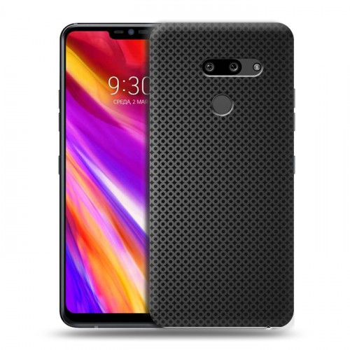 Дизайнерский пластиковый чехол для LG G8 ThinQ Металл