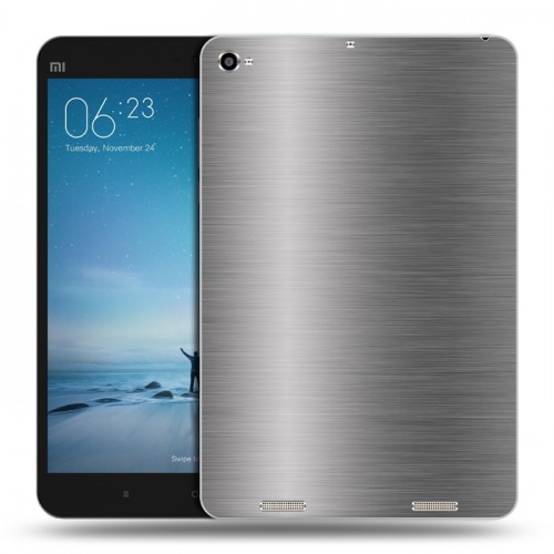 Дизайнерский силиконовый чехол для Xiaomi Mi Pad 2 Металл