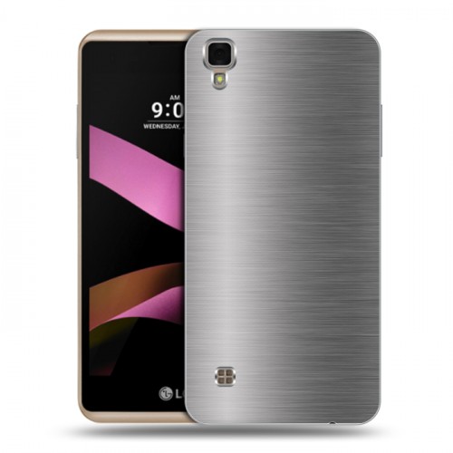 Дизайнерский пластиковый чехол для LG X Style Металл