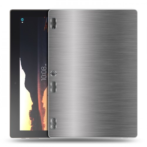 Дизайнерский силиконовый чехол для Lenovo Tab 2 A10 Металл