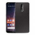 Дизайнерский силиконовый чехол для Nokia 3.2 Металл соты