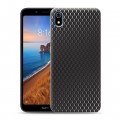 Дизайнерский силиконовый чехол для Xiaomi RedMi 7A Металл соты