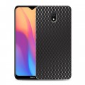 Дизайнерский силиконовый с усиленными углами чехол для Xiaomi RedMi 8A Металл соты