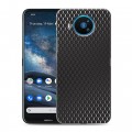 Дизайнерский силиконовый чехол для Nokia 8.3 Металл соты