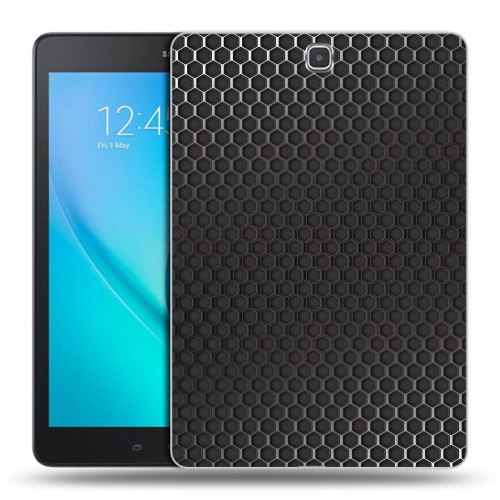 Дизайнерский силиконовый чехол для Samsung Galaxy Tab A 9.7 Металл соты
