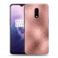 Дизайнерский пластиковый чехол для OnePlus 7 Металл