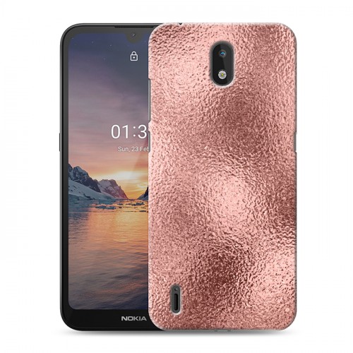 Дизайнерский силиконовый чехол для Nokia 1.3 Металл