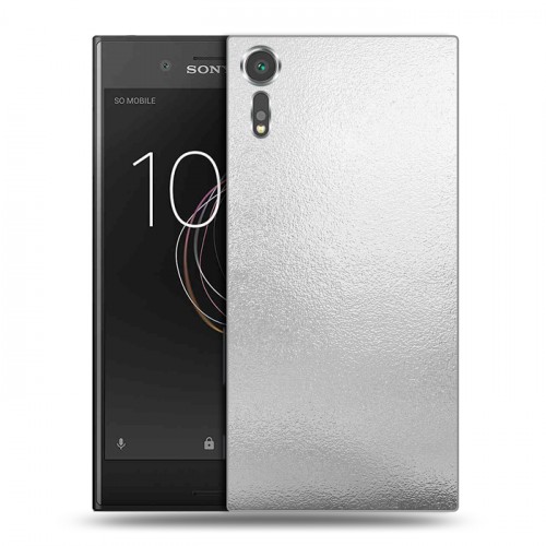 Дизайнерский пластиковый чехол для Sony Xperia XZs Металл